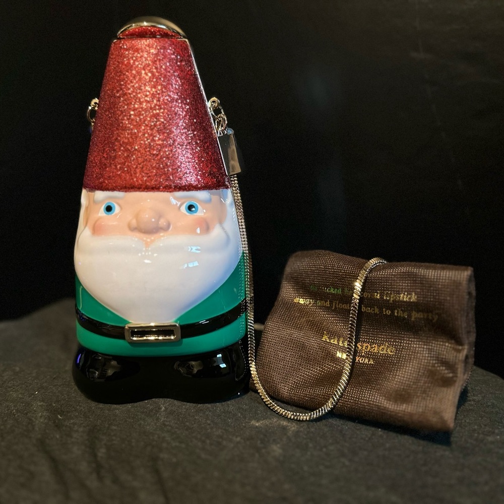 Kate spade gnome clutch. Amazing condition